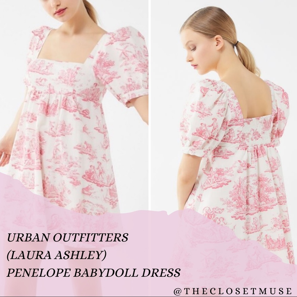 Urban Outffiters Laura Ashley Toile Dress